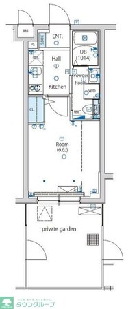 エストゥルース亀有の物件間取画像